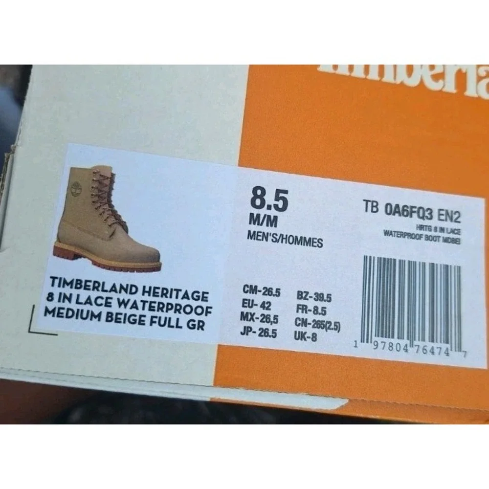 Timberland Heritage 8